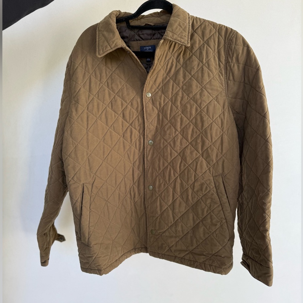 LIGHT WEIGHT OLIV MILITARY JCREW JACKET